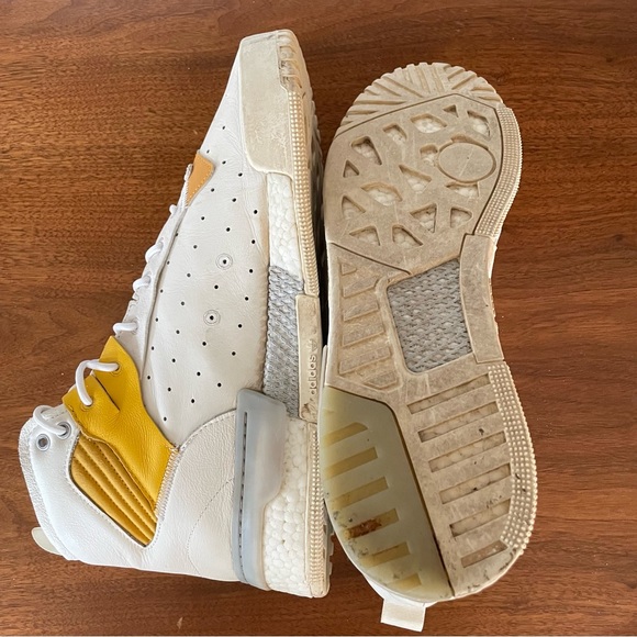 Adidas Rivalry RM in White Mustard size 13.5 - Picture 3 of 6